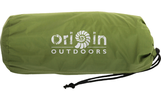 Origin Outdoors Cuscino gonfiabile per sedile oliva