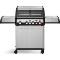 Enders Monroe Pro 4 SIKR Turbo Gasgrill silber