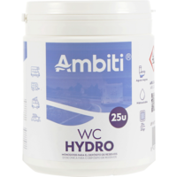 Aditivo sanitario para deposito WC monodosis 25 x 20 g Hydro Blue Ambiti