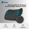 Kleines Produktbild Berger ergonomisches R&uuml;ckenkissen 1