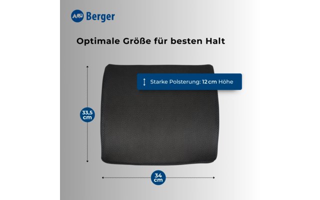 Produktbild Berger ergonomisches R&uuml;ckenkissen 1