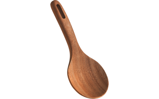 Kochlöffel aus Holz mit Loch am Griff