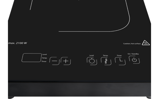 Produktbild Caso ProAdvanced E1 Einzelinduktionskochfeld 240 &deg;C 1