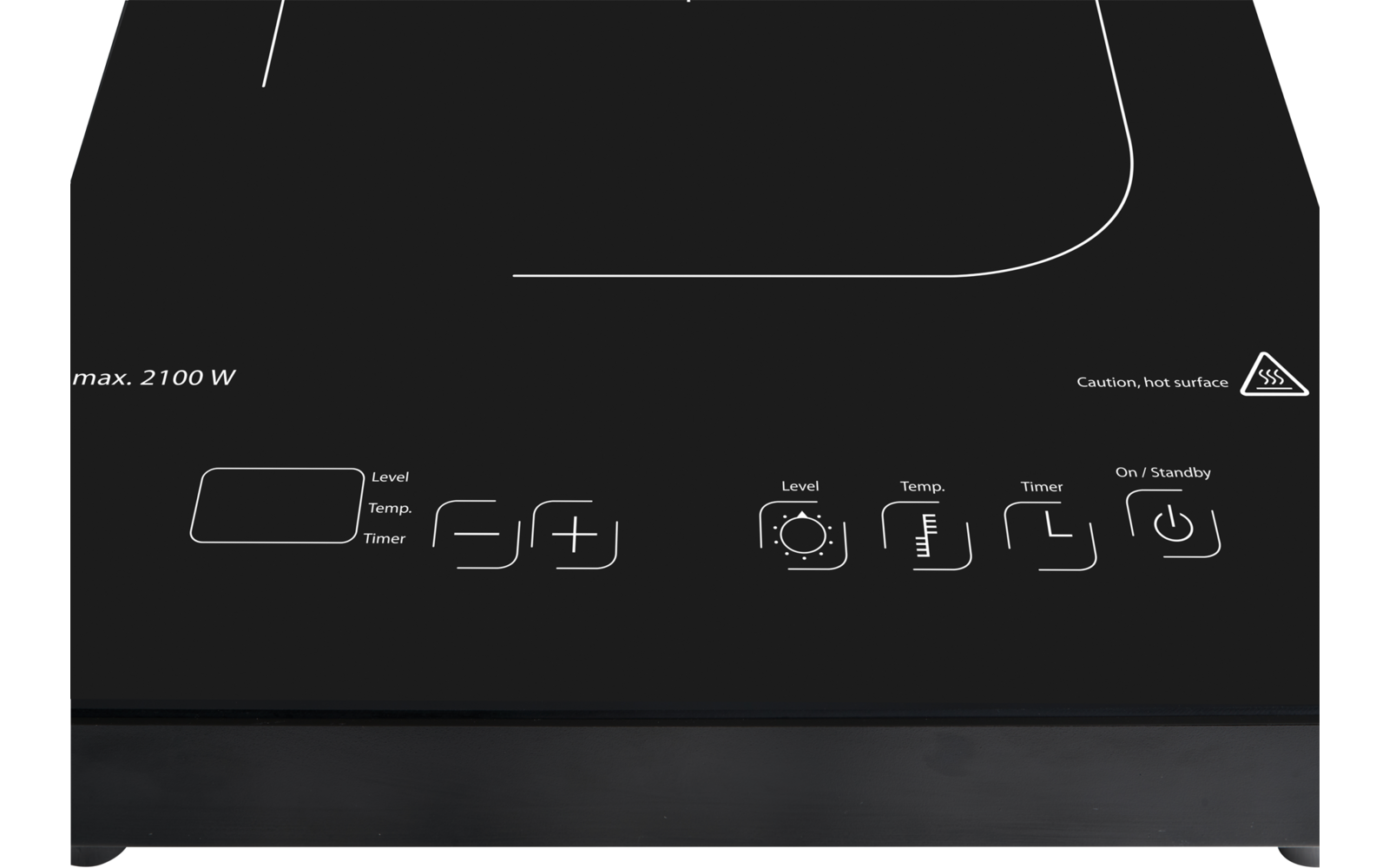 Produktbild Caso ProAdvanced E1 Einzelinduktionskochfeld 240 &deg;C 1