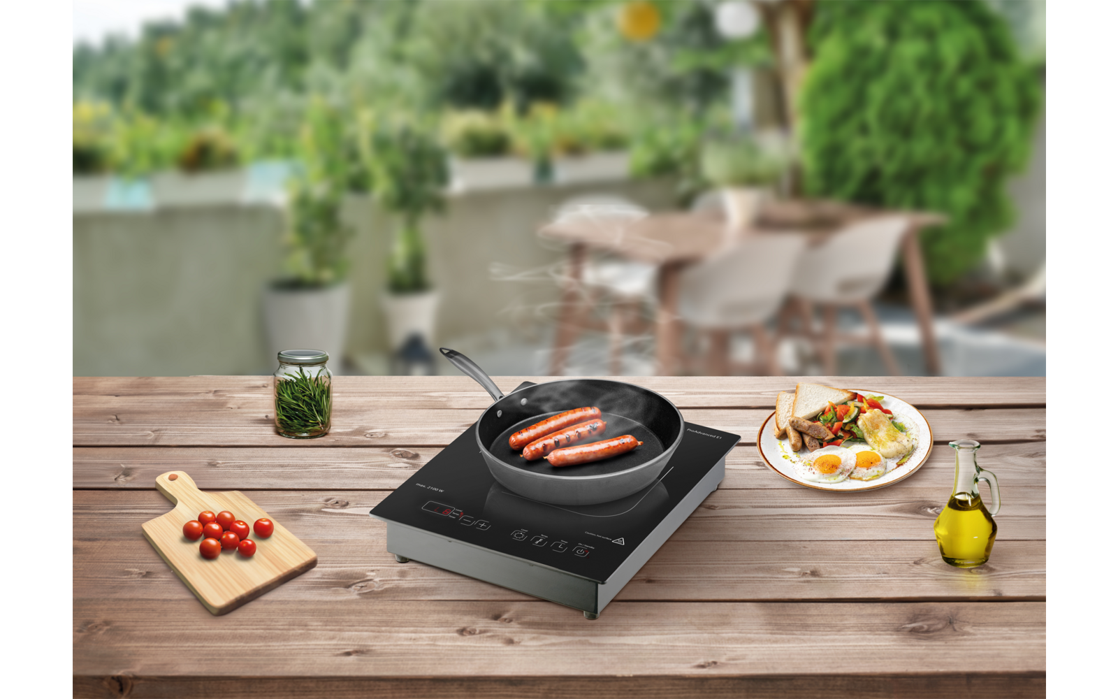 Produktbild Caso ProAdvanced E1 Einzelinduktionskochfeld 240 &deg;C 1