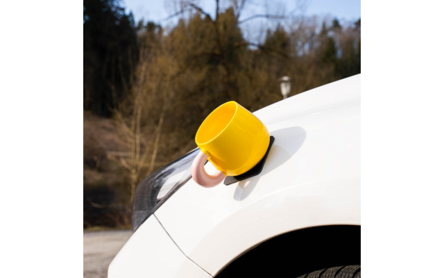 Produktbild Silwy Magnet Henkeltasse aus Porzellan und Metall-Nano-Gel-Pad 470 ml 1