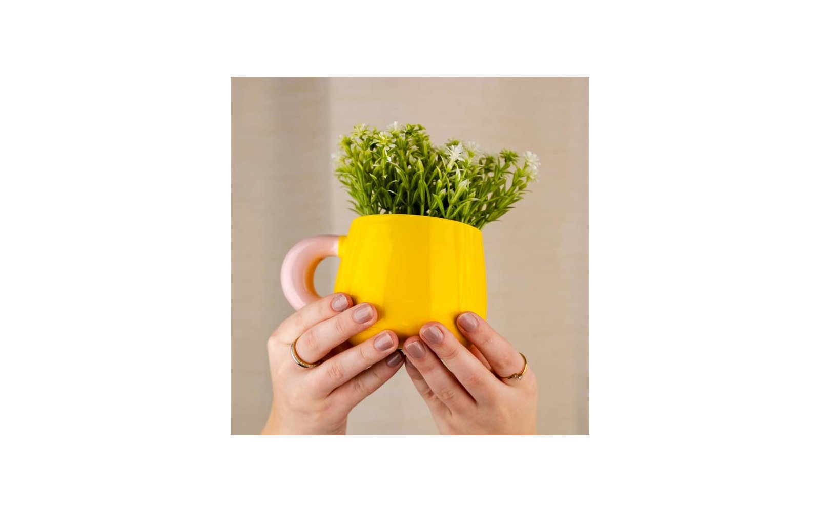 Produktbild Silwy Magnet Henkeltasse aus Porzellan und Metall-Nano-Gel-Pad 470 ml 1