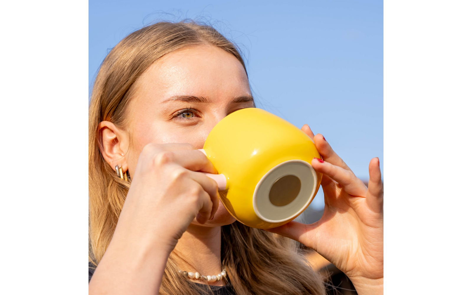 Produktbild Silwy Magnet Henkeltasse aus Porzellan und Metall-Nano-Gel-Pad 470 ml 1