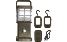 413392 - Lanterne de camping Samar avec powerbank, haut-parleur Bluetooth et lampes latérales Berger
