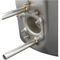 Truma stainless steel tank BGE Boiler, 10L for boiler gas, boiler gas/electric Spare part number: 70020-36700