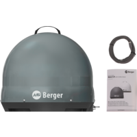 Berger Move 3.0 Mobile Satelliten-Antenne grau Berger Move 3.0 Mobile Satelliten-Antenne grau