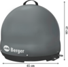 Berger Move 3.0 Mobile Satelliten-Antenne grau