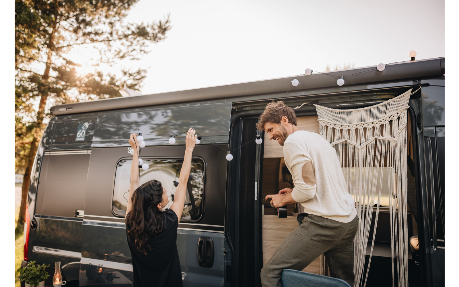 Produktbild Berger Balls Solar Lichterkette 20 LED Kugeln (L&auml;nge 7 m) 1