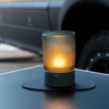 Kleines Produktbild Silwy Magnet-Windlicht mit Nano-Gel-Platzset 1 Watt 1