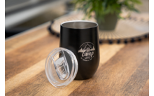 Camplife Edelstahl Thermo-Trinkbecher mit Deckel 360 ml
