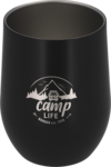 Camplife Edelstahl Thermo-Trinkbecher mit Deckel 360 ml schwarz