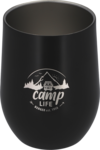 Camplife Edelstahl Thermo-Trinkbecher mit Deckel 360 ml schwarz