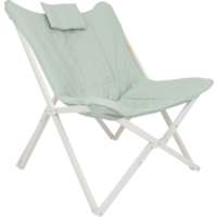 Sedia reclinabile a farfalla Bo-Camp Pastel Gordes L verde