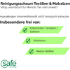 Kleines Produktbild Safe Camping Reinigungsschaum Textilien und Matratzen 1
