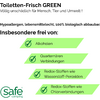 Kleines Produktbild Safe Camping Toiletten-Frisch Green Zusatz f&uuml;r den Sp&uuml;lwassertank 1