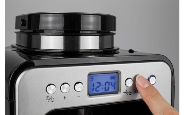 Produktbild Caso Coffee Compact Electronic Kaffeemaschine mit Mahlwerk bis 4 Tassen 1