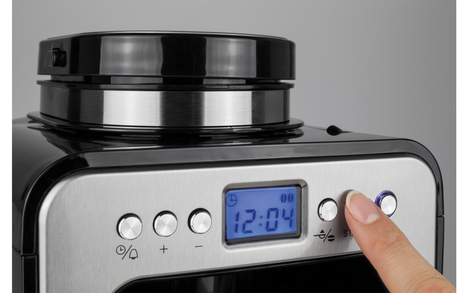 Produktbild Caso Coffee Compact Electronic Kaffeemaschine mit Mahlwerk bis 4 Tassen 1