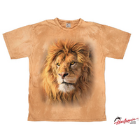 Harlequin Portrait of a Lion Herren T-shirt