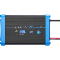 Chargeur de batterie lithium 8 niveaux 12 V 12 LFP 7 Ampère Multiload Ective