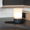 Kleines Produktbild Silwy Magnet-Windlicht mit Nano-Gel-Platzset 1 Watt 1