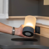 Kleines Produktbild Silwy Magnet-Windlicht mit Nano-Gel-Platzset 1 Watt 1