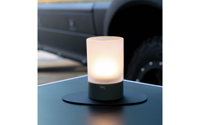 Produktbild Silwy Magnet-Windlicht mit Nano-Gel-Platzset 1 Watt 1