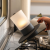 Kleines Produktbild Silwy Magnet-Windlicht mit Nano-Gel-Platzset 1 Watt 1