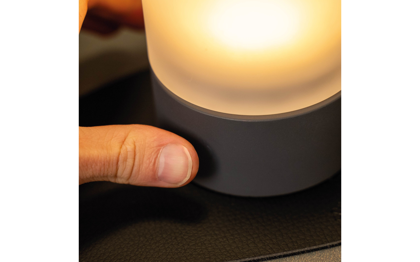 Produktbild Silwy Magnet-Windlicht mit Nano-Gel-Platzset 1 Watt 1