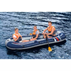 Bestway Hydro Force Treck X3 Schlauchboot Set 5 teilig für 3 Erwachsene und Kind 307 x 126 x 39 cm