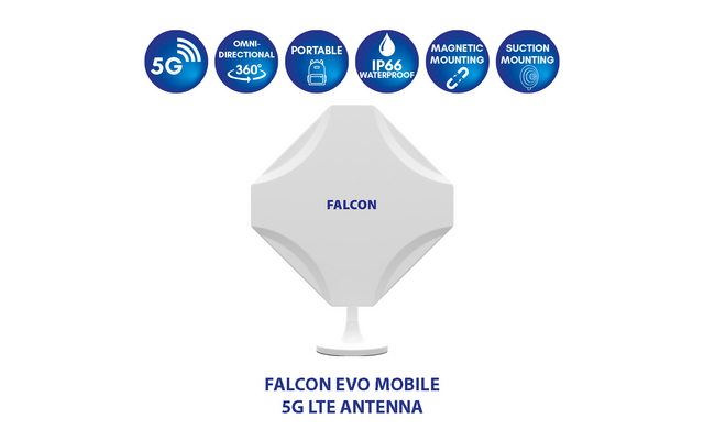Falcon DIY 5G LTE tragbare Internet Fensterantenne mit mobilem 300 Mbit/s 4G Router 