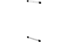 Profilé de fixation Fiamma Kit Bars pour échelle Deluxe DJ adapté au Crafter à partir de 2017