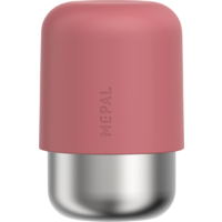 Mepal Ellipse coffee-to-go thermo beker van gerecycled roestvrij staal en lekvrij 300 ml vivid mauve