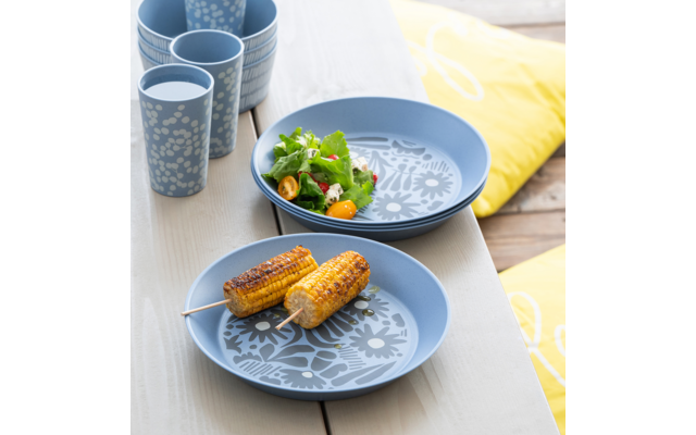 Product afbeelding Koziol Blomster diep bord stapelbaar / robuust / vaatwasmachinebestendig 1