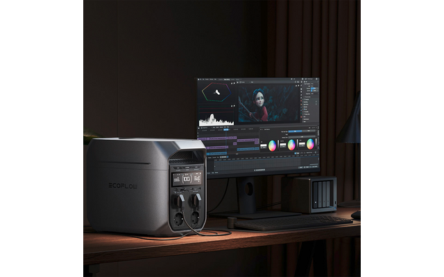 Produktbild EcoFlow Delta 3 Tragbare Powerstation 1 kWh 1.800 W 1