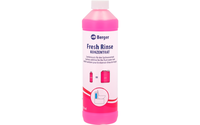 Berger Fresh Rinse rinse water tank additive concentrate 750 ml