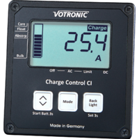 Votronic LCD-Charge Control CI : &eacute;l&eacute;ment de contr&ocirc;le et de commande 80 x 85 mm