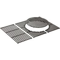 Enders Switch Grid Uniq 3 Grillrost emailliertes Gusseisen mit Rundelement 63 &times; 45 cm