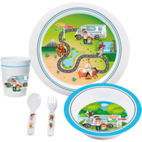 Brunner Time To Travel 3+ Kindergeschirr-Set 5-tlg.
