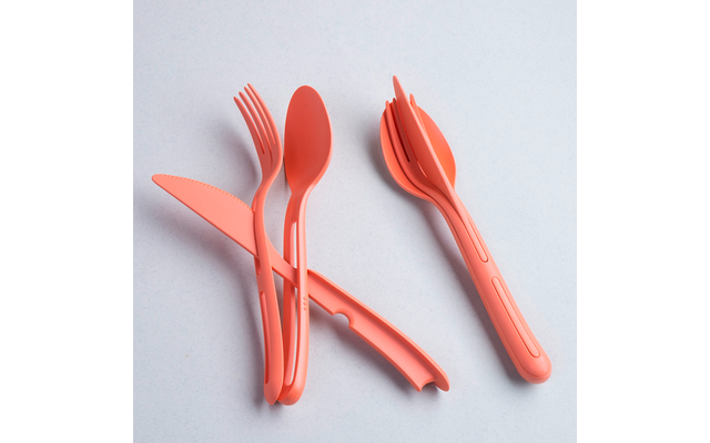 Product afbeelding Koziol Klikk To Go clip bestekset 3-delig 1