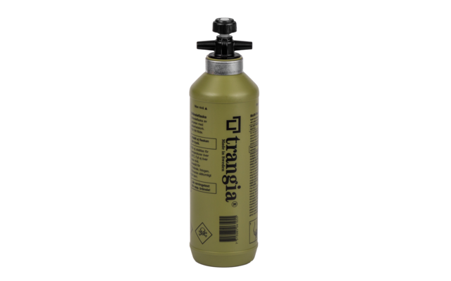 Trangia Safety Bottle oliva 0,5 litri