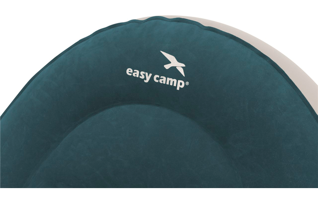 Set sedia da campeggio con poggiapiedi Easy Camp Comfy Lounge 2 pezzi gonfiabile