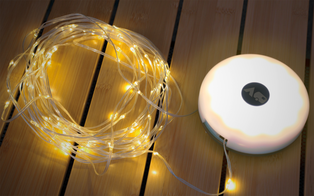 Produktabbildung: Berger 2-in-1 Campingleuchte und Lichterkette