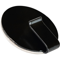 Silwy Magnet-Haken CLEVER BLACK inkl. Pad BLACK