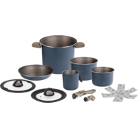Brunner Set de casseroles Torralta 9 +1 pi&egrave;ces &Oslash; 22 cm