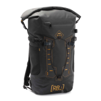 Rebel Outdoor Rucksack mit Rolltop-Verschluss 25 Liter schwarz